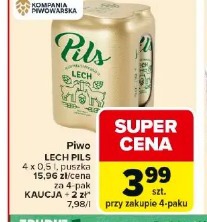 Lech Pils piwo Kompania Piwowarska