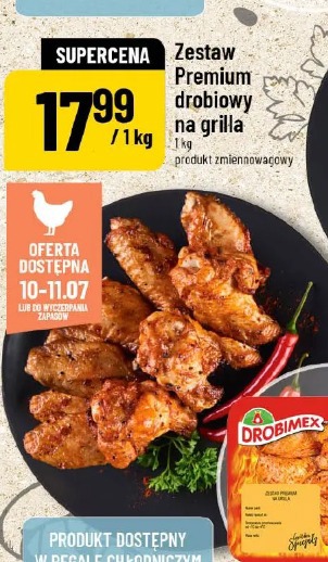 Zestaw Premium drobiowy na grilla Drobimex