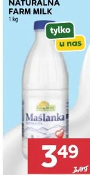 Maślanka naturalna Farm Milk