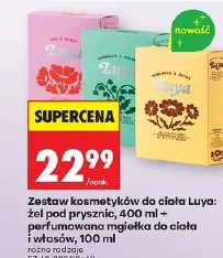 Zestaw kosmetyków do ciała Luya: żel pod prysznic + perfumowana mgiełka do ciała