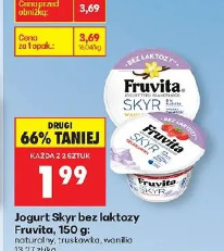 Jogurt Skyr bez laktozy Fruvita