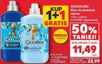 Coccolino płyn do płukania tkanin
