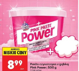 Pasta czyszcząca z gąbką Pink Power