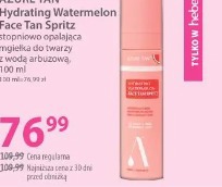 Azure Tan Hydrating Watermelon Face Tan Spritz nawilżająco opalająca mgiełka do twarzy