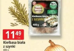Kiełbasa biała z szynki Nasze Specjały
