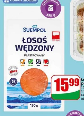 Łosoś wędzony plastry Suempol