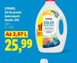 Formil Żel do prania kolorowych tkanin XXL