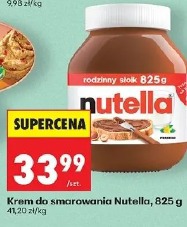 Krem do smarowania Nutella, 825 g