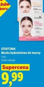 Efektima Maska hydrożelowa do twarzy