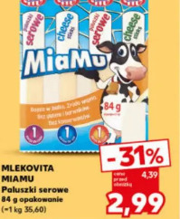 Mlekovita MiaMu Paluszki serowe