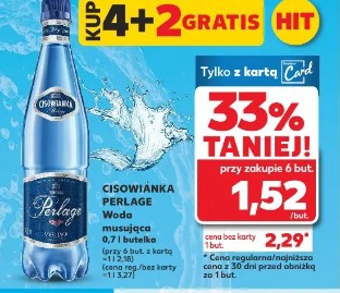 Cisowianka Perlage Woda musująca