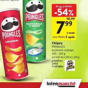 Chipsy Pringles Sour Cream & Onion