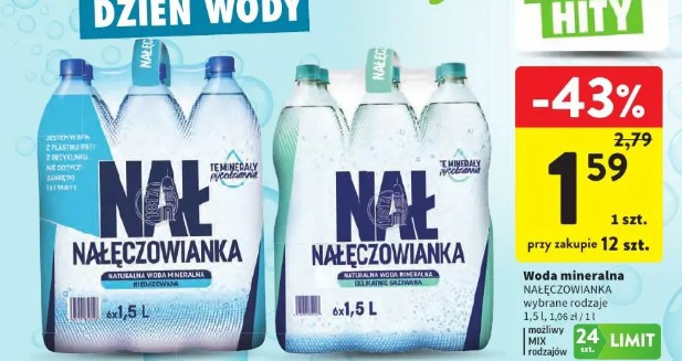 Woda mineralna Nałęczowianka