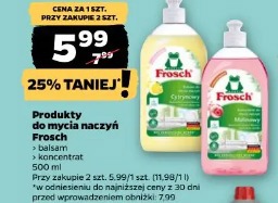 Frosch produkty do mycia naczyń