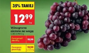 Winogrono ciemne na wagę