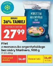 Filet z morszczuka argentyńskiego bez skóry Marinero