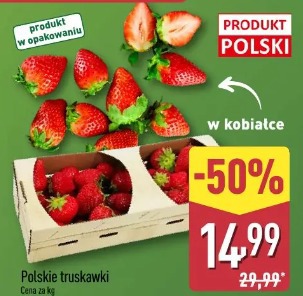 Polskie truskawki 1 kg
