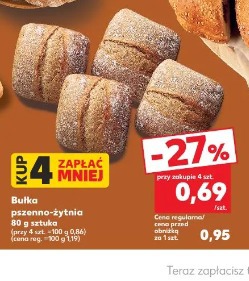 Bułka pszenno-żytnia