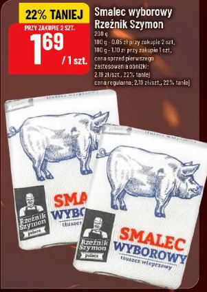 Smalec wyborowy Rzeźnik Szymon