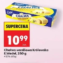 Chałwa waniliowa Królewska E.Wedel