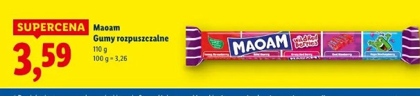 Maoam Gumy rozpuszczalne
