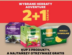 Wybrane herbaty ADVENTURE