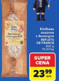 Kiełbasa suszona z Auvergne Reflets de France 300 g