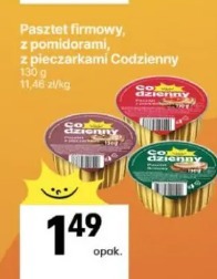 Pasztet firmowy, z pomidorami, z pieczarkami Codzienny