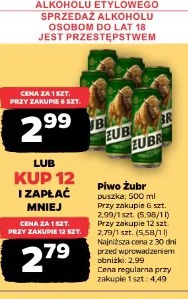 Piwo Żubr