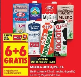 Mleka UHT 3,2%, 1 l