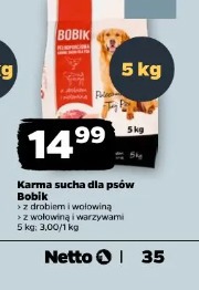 Karma sucha dla psów Bobik