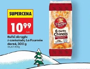 Bułki okrągłe z czekoladą La Fournée dorée