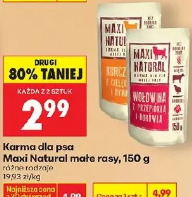 Karma dla psa Maxi Natural