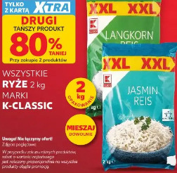 Ryże 2 kg marki K-Classic