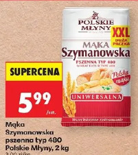 Mąka Szymanowska pszenna typ 480 Polskie Młyny