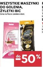 Bic wszystkie maszynki do golenia, żyletki