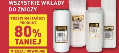 Wszystkie wkłady do zniczy