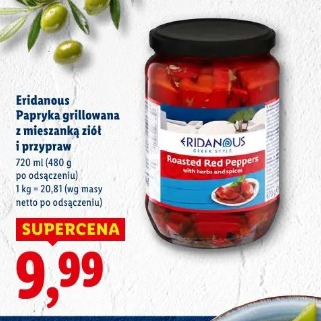 Eridanous Papryka grillowana z mieszanką ziół i przypraw