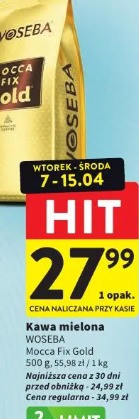 Kawa mielona WOSEBA Mocca Fix Gold