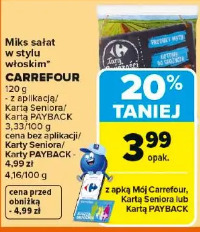 Miks sałat w stylu włoskim Carrefour