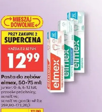 Pasta do zębów elmex, 50-75 ml