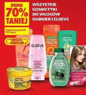 Wszystkie kosmetyki do włosów Garnier i Elseve