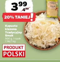 Kapusta kiszona Tradycyjny Smak