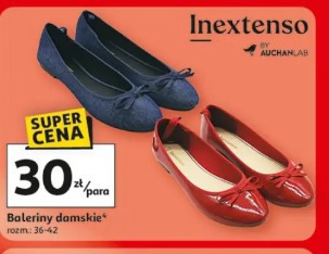 Baleriny damskie Inextenso by Auchanlab