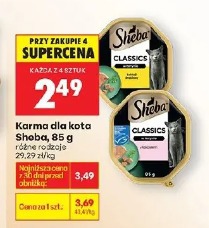 Karma dla kota Sheba Classics, 85 g