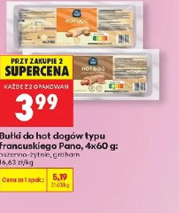 Bułki do hot dogów typu francuskiego Pano