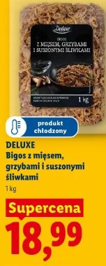 Deluxe Bigos z mięsem, grzybami i suszonymi śliwkami
