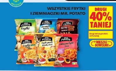 Wszystkie frytki i ziemniaczki Mr. Potato