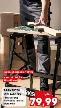 PARKSIDE Stół roboczy i mocujący