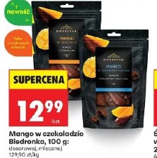 Mango w czekoladzie Biedronka